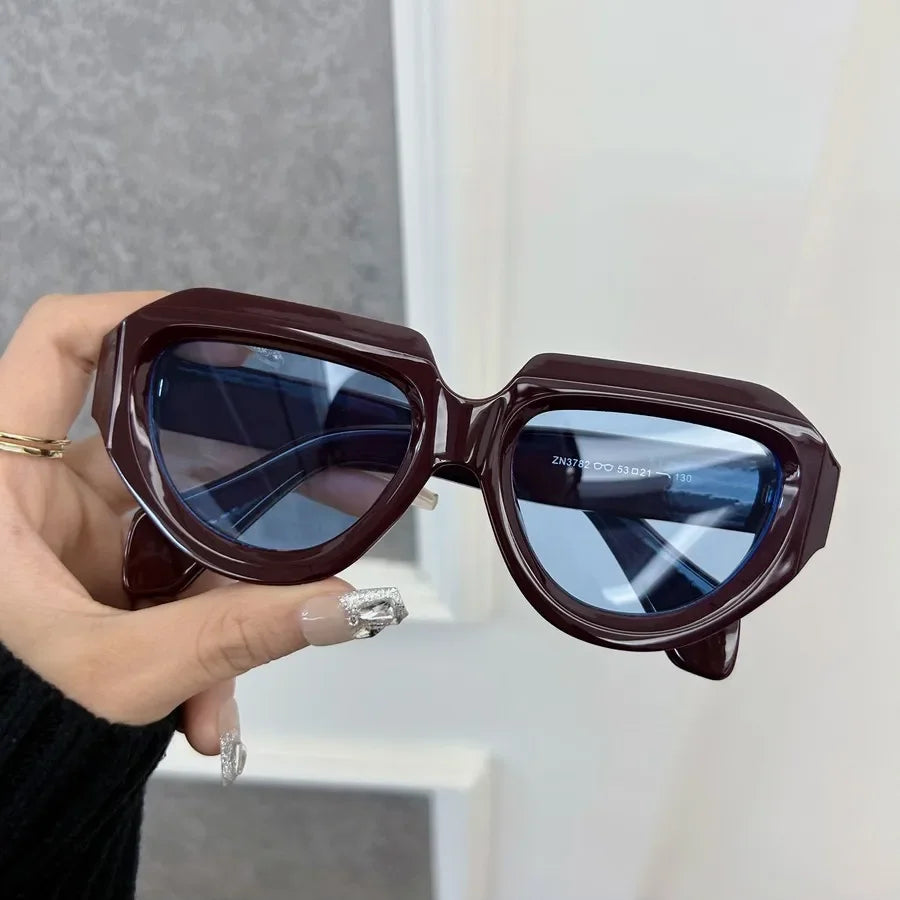 Casual Vintage Square Sunglasses For Women Men Classical Brand Retro Round Sun Glasses Unisex Oculos