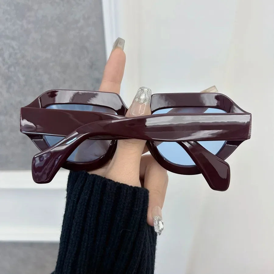 Casual Vintage Square Sunglasses For Women Men Classical Brand Retro Round Sun Glasses Unisex Oculos
